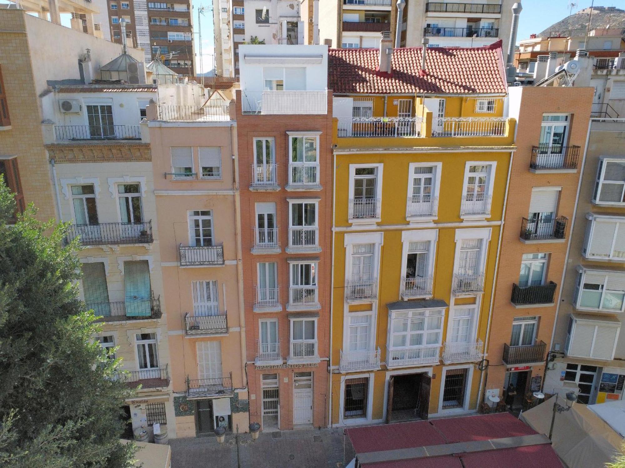 Atico A Cartagena Centro Historico Parking Apartment Luaran gambar