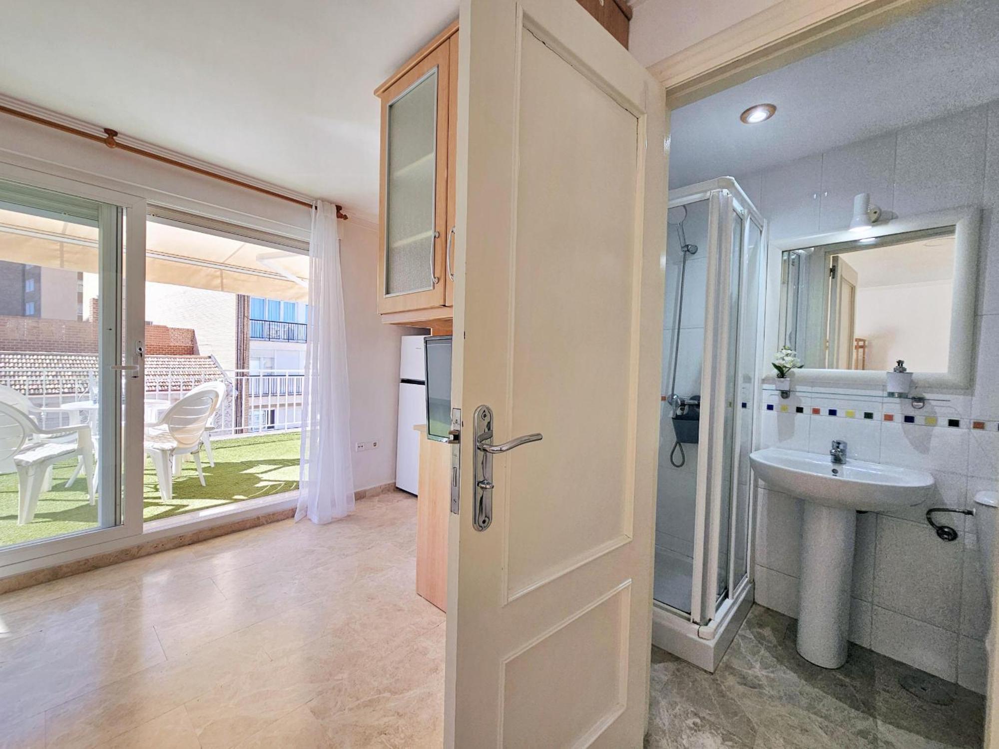 Atico A Cartagena Centro Historico Parking Apartment Luaran gambar